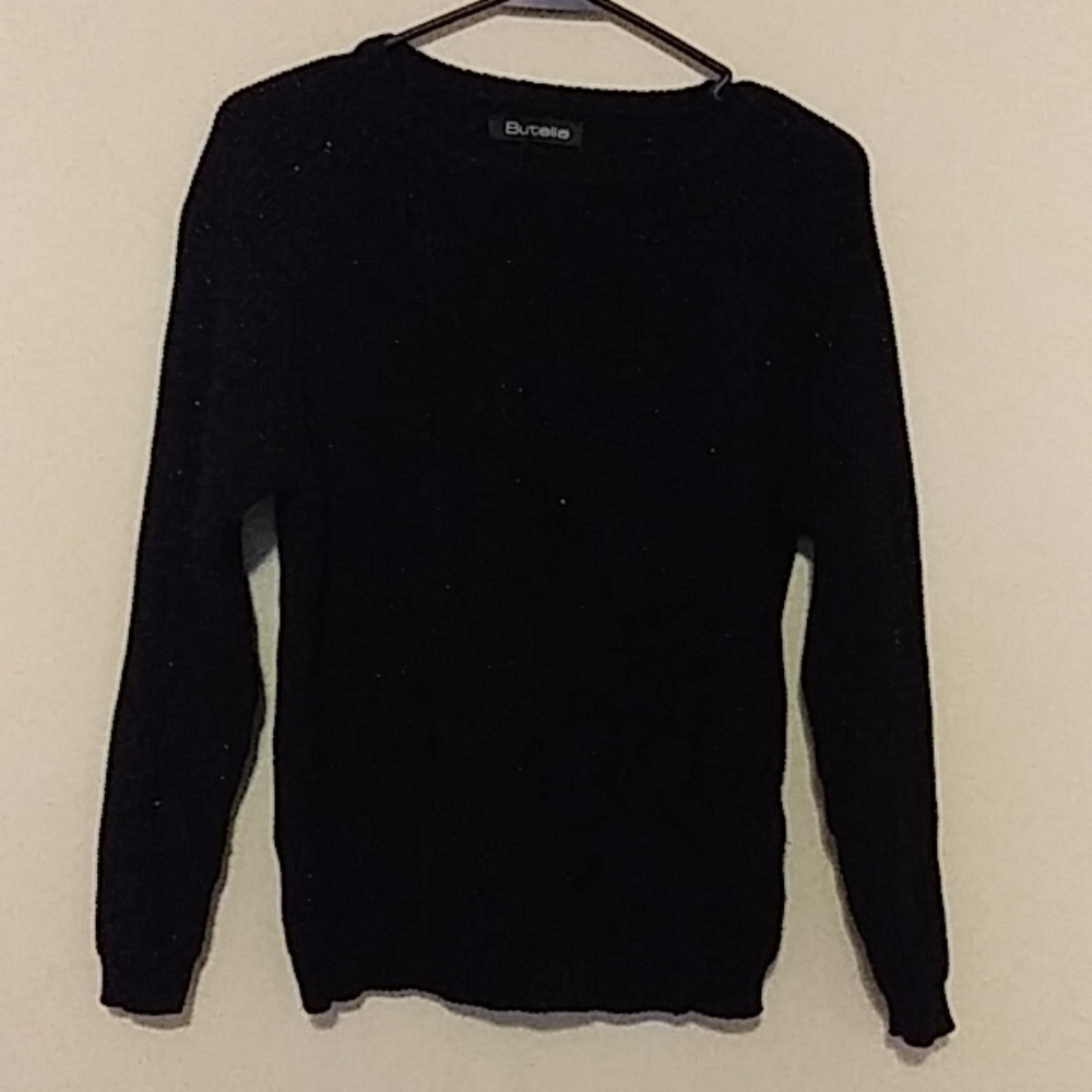 Butella Black Sparkle Sweater